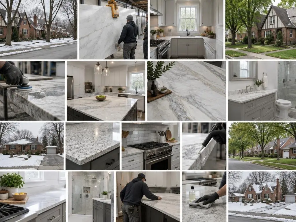 Quartzite & Marble Countertops in Dearborn, MI